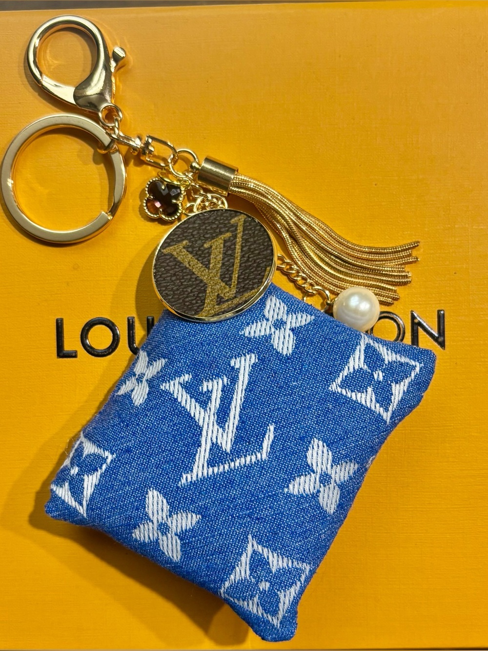Louis Vuitton Monogram Bag Charm 7 inches